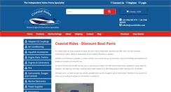 Desktop Screenshot of coastalrides.co.uk